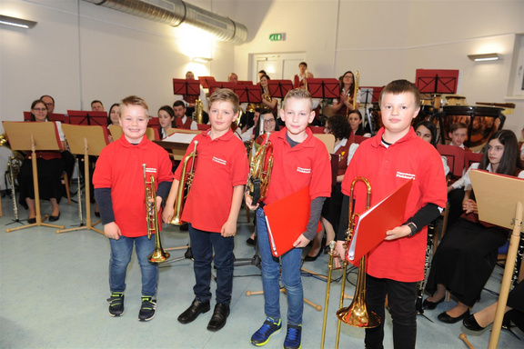 Die Quartett Boy’s: Sebastian Dopler, Erik Heiszenberger, Felix Heschl und Gabriel Schermann